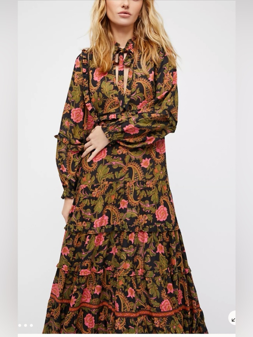 Spell "Etienne" Maxi dress sz M